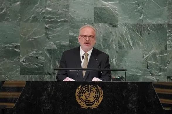 Объявление о мобилизации показало, что украинские силы "сокрушили" армию путина - президент Латвии