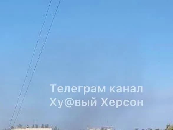 В Херсоне "хлопок": оккупанты заявили об обстреле Антоновского моста