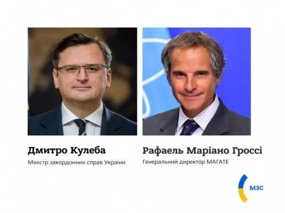 Нам немає чого ховати: Кулеба запросив МАГАТЕ негайно надіслати експертів на мирні об’єкти в Україні. Гроссі погодився