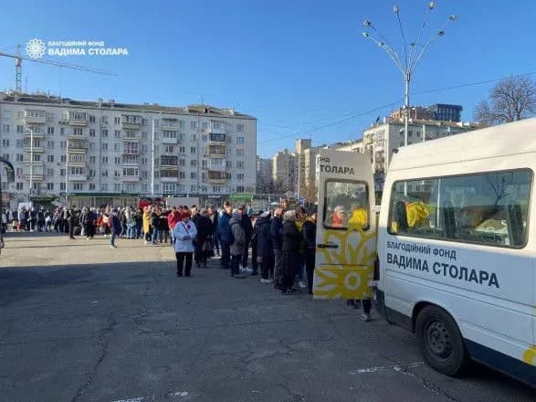 Фонд Вадима Столара з початку вторгнення рф видав близько 187 тис. продуктових наборів