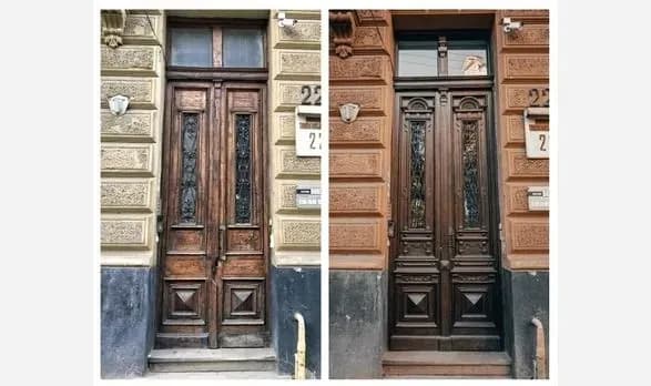 У Львові відреставрували історичну дубову браму