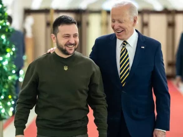 Байден: Україна та український народ надихають увесь світ