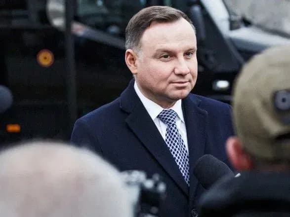 Дуда планирует убедить Байдена увеличить количество солдат и техники в Польше