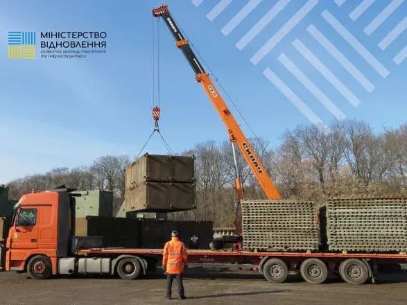 Швеція передала Україні партію тимчасових мостів