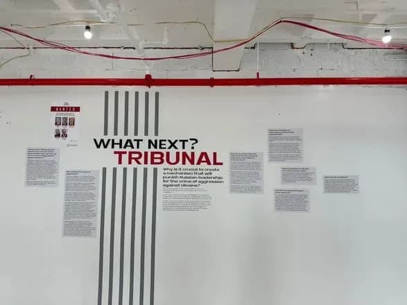 У Нью-Йорку біля будівлі ООН вікрили виставку про воєнні злочини рф в Україні