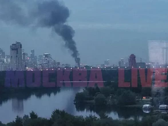 У москві сталась пожежа на набережній - соцмережі