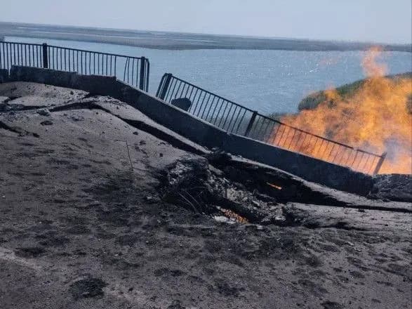 Оккупанты заявили об одном попадании в районе Чонгарского моста