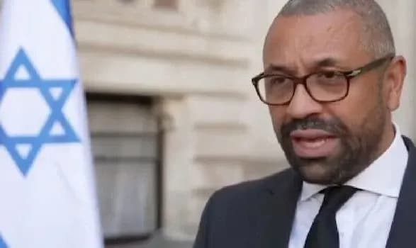 Голова МЗС Британії Клеверлі прибув в Ізраїль