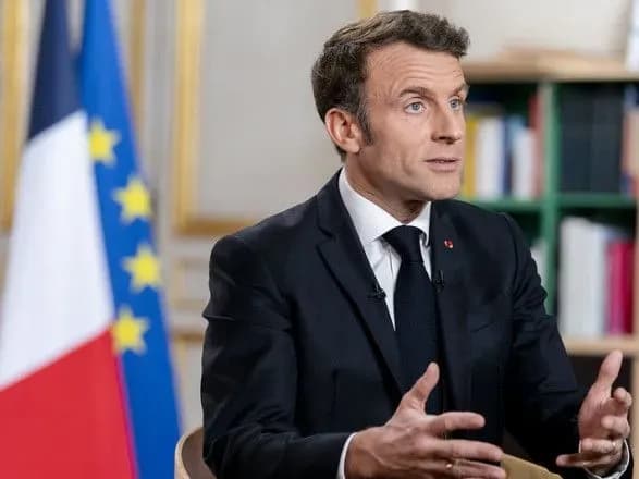 Если позволить рф выиграть войну в Украине, то в Европе появится новое имперское государство, которое будет угрожать всему континенту - Макрон