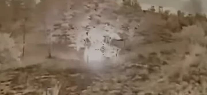 DIU showed footage of combat work on the Kinburn spit