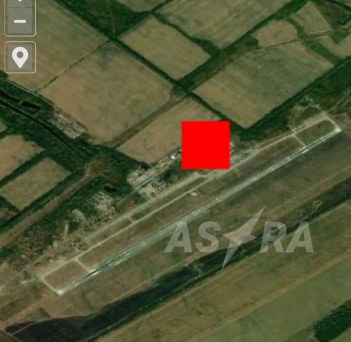 Мониторинг NASA зафиксировал пожар в районе военного аэродрома в адыгее в рф после атаки, эвакуировали близлежащий поселок