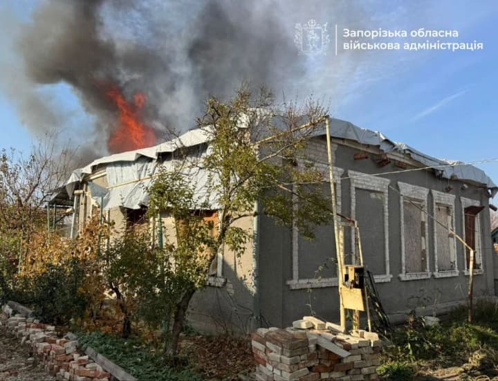 Occupants strike over 400 times in Zaporizhzhia region