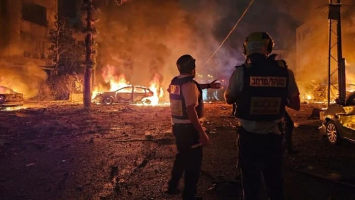 Iran's attack on Israel on June 16: 5 dead, wounded
