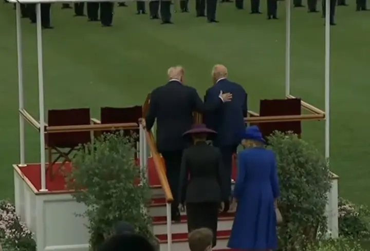 Трамп кілька разів порушив королівський протокол під час прибуття до Віндзорського замку