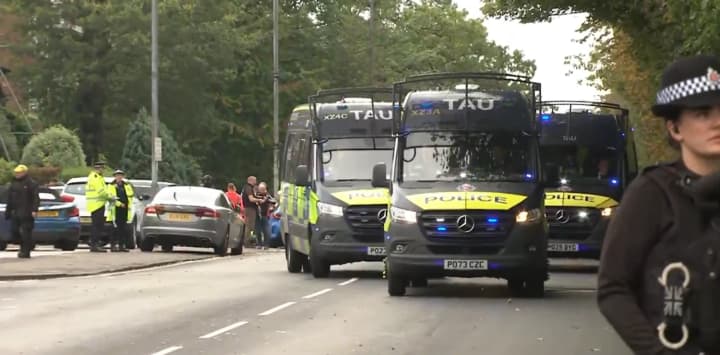 Manchester synagogue stabbing: two dead, PM cuts short visit