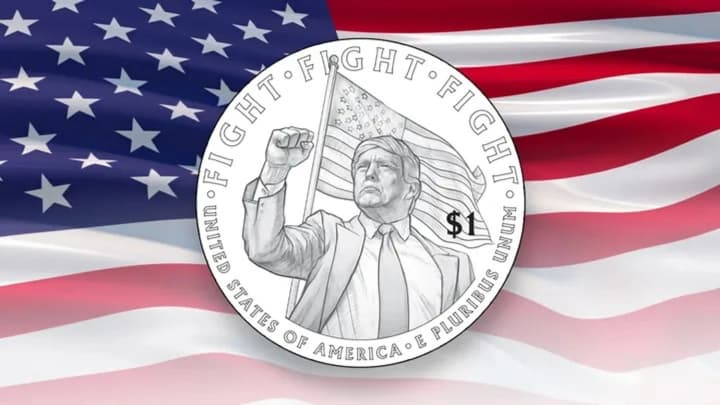 US plans to issue coins with Trump's image