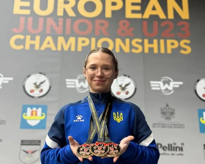 Украинская тяжелоатлетка Ивженко стала абсолютной чемпионкой Европы U23