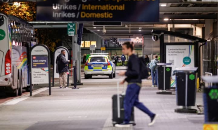 Drones paralyze operations at Sweden's second-largest airport