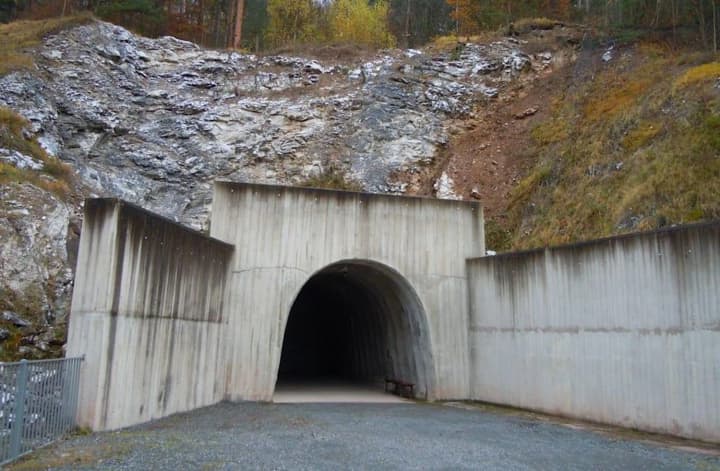In Germany, a father and son attempted to enter the underground tunnels of a former concentration camp, triggering a large-scale search operation