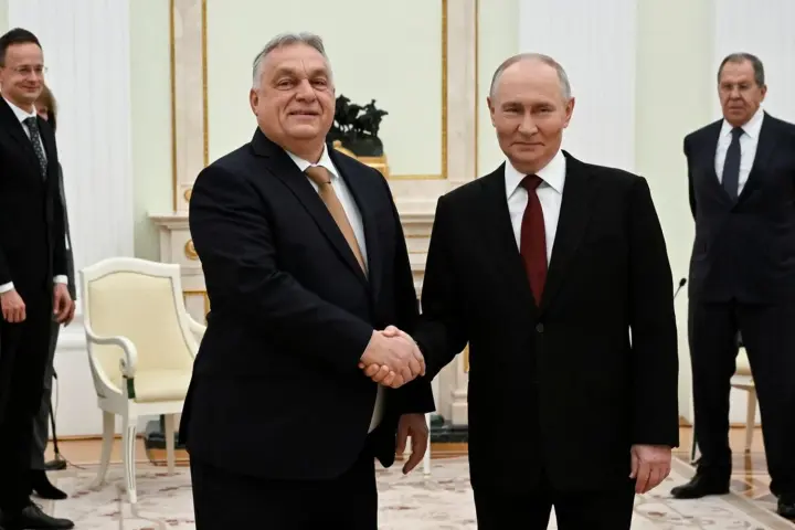 Hungary is ready to provide a platform for peace talks in Ukraine - Orban at a meeting with Putin