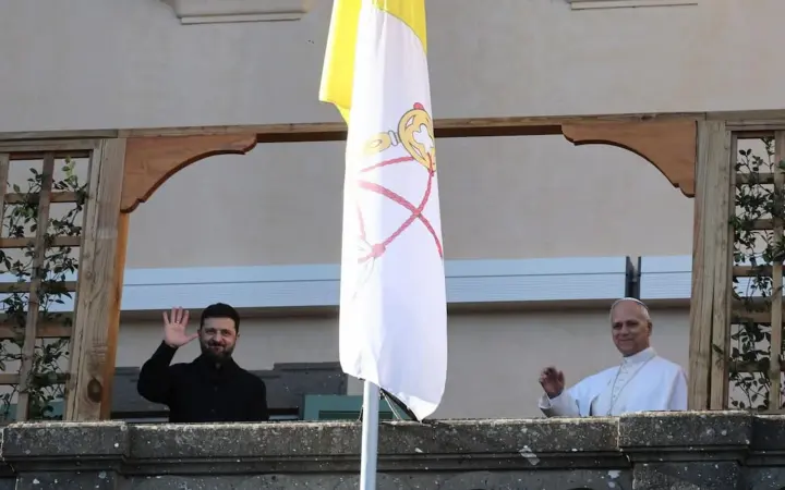 Встреча Зеленского и Папы Льва длилась 30 минут, без заявлений