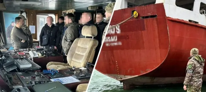 Україна арештувала судно рф, що вивозило українське зерно через Крим і ухилялося від санкцій