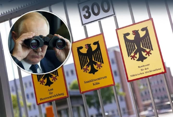 ЦПД: контрразведка Германии фиксирует рекордный уровень шпионажа и диверсий РФ