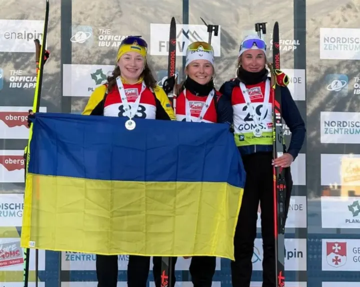 Перша біатлонна медаль: Тетяна Тарасюк здобула срібло на Кубку IBU