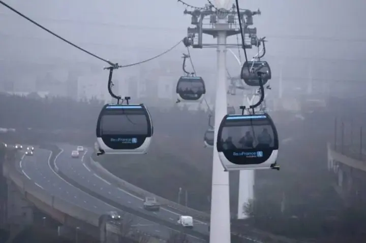 Europe's longest urban cable car launched in Paris suburb