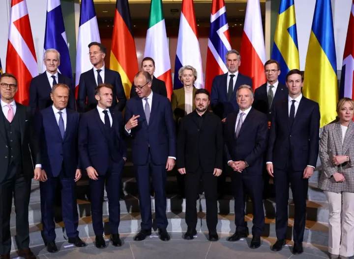 Берлінські переговори: лідери підтримують "багатонаціональні сили" в Україні та рішуче виступають за її вступ до ЄС