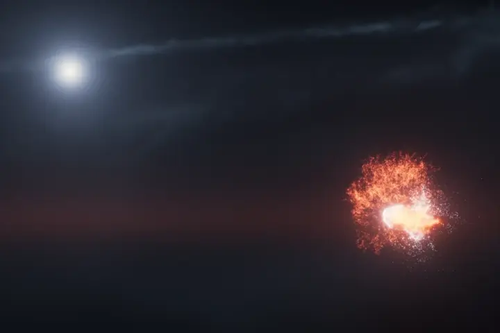 Hubble Telescope unravels the mystery of a "missing planet" near the star Fomalhaut