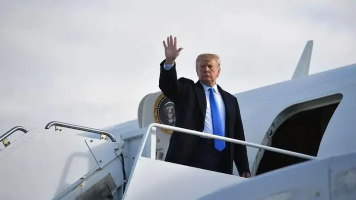 Трамп вылетел во Флориду на переговоры по Украине