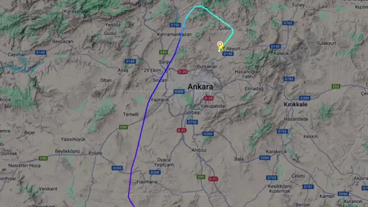 Літак з начальником генштабу армії Лівії на борту впав біля Анкари у Туреччині - ЗМІ