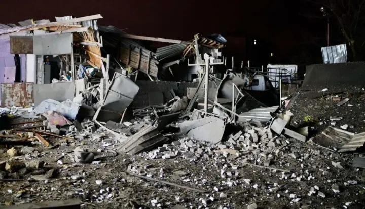 Night attack on Zaporizhzhia: one person killed, three wounded