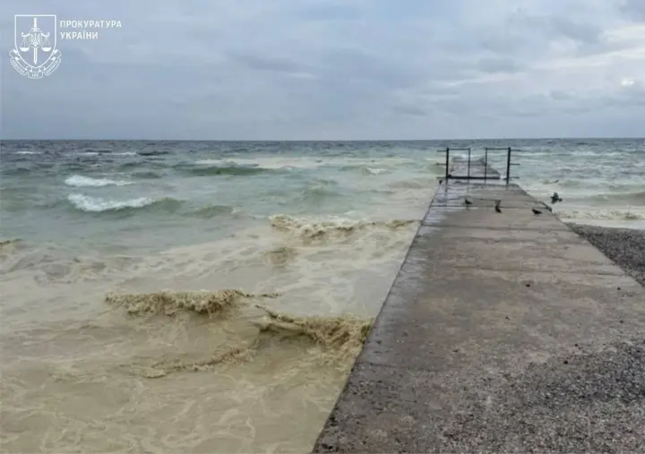 Oily slicks in the sea in Odesa appeared after an oil spill due to a Russian attack: consequences shown