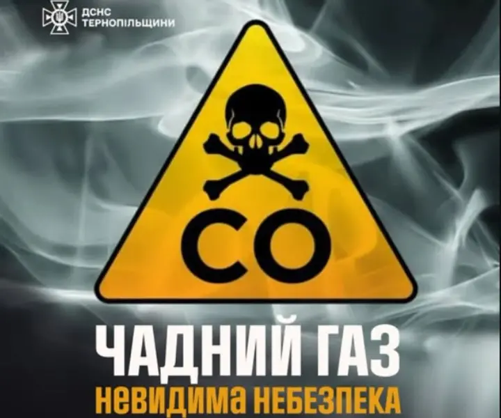 П’ятеро осіб госпіталізовані: на Тернопільщині родина отруїлася чадним газом через несправний котел