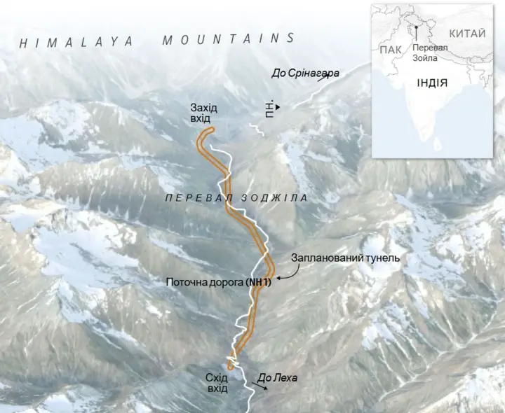 Гімалайське будівництво: Індія масштабує військову інфраструктуру для стримування Китаю