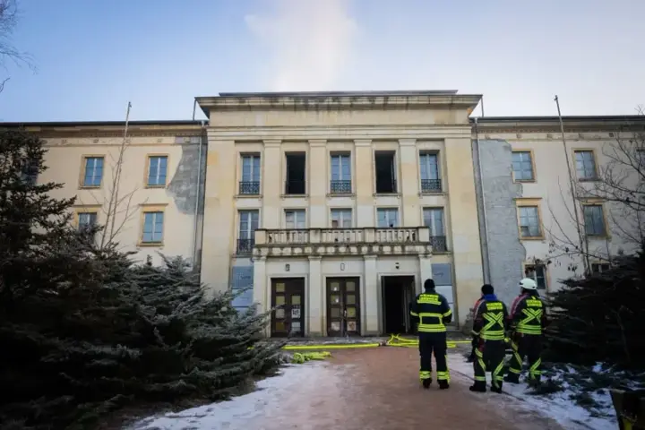 Велика пожежа охопила пов'язане з нацистським пропагандистом Геббельсом місце під Берліном