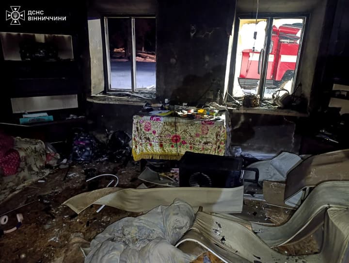 Gas cylinder explodes near lit stove in Vinnytsia region, one dead