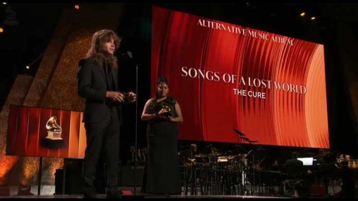 The Cure won their first two Grammy Awards in their career