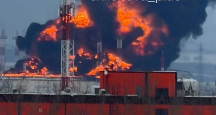 У татарстані після атаки безпілотників спалахнула нафтоперекачувальна станція поблизу альметьєвська