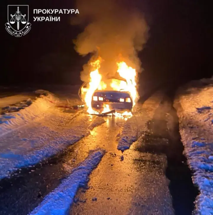 Enemy drone attacked civilian car in Sumy region, people killed