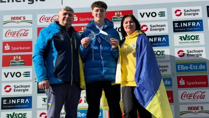 Не Гераскевич - український скелетоніст претендує на звання найкращого юного спортсмена країни