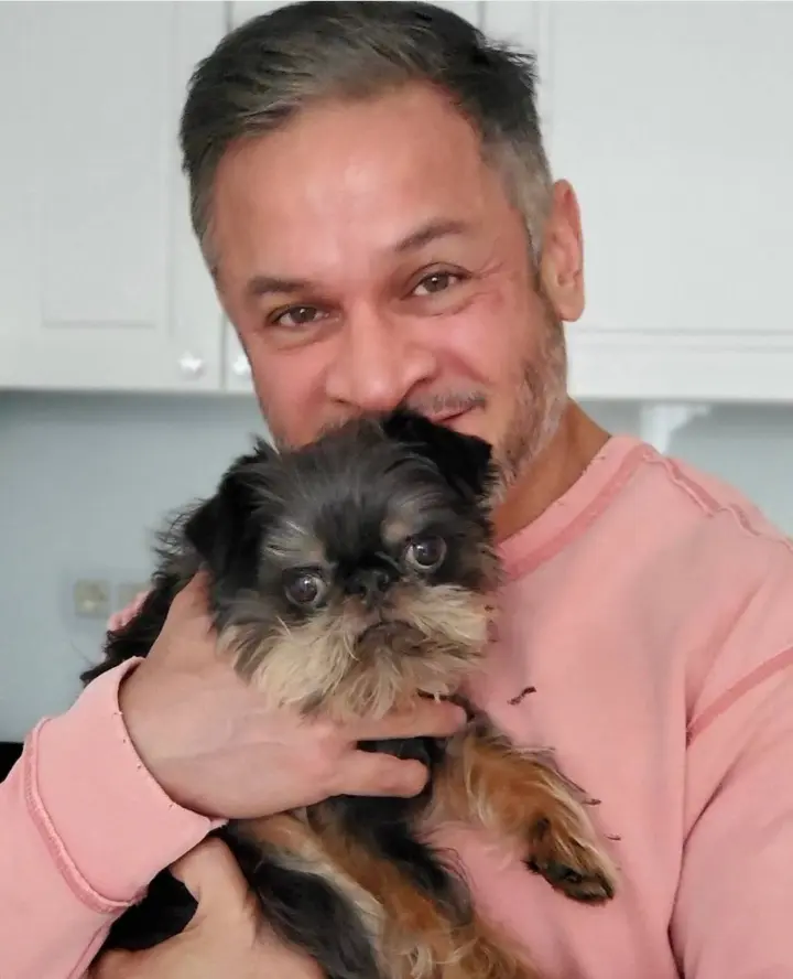 Chef Hector Jimenez-Bravo announced the death of his dog Choco