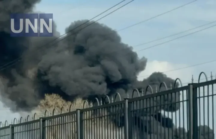 Massive fire in Kyiv in the area of Stolychne Shose - what is known