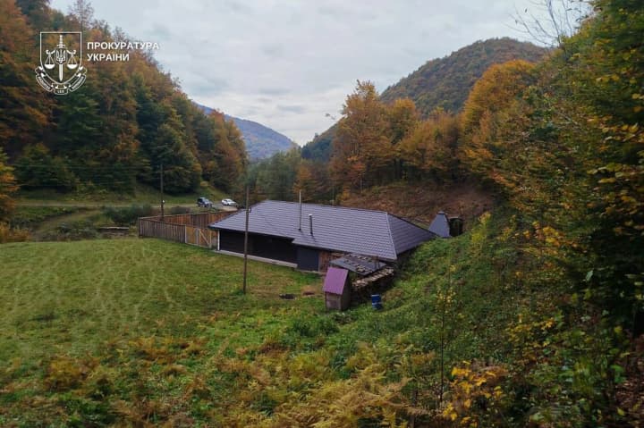 Лесничий на Закарпатье построил себе имение на самовольно захваченном участке
