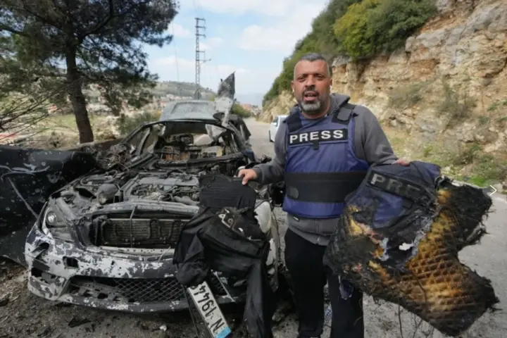 Three journalists killed in Israeli airstrike in southern Lebanon