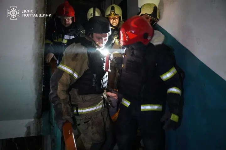 Already 4 injured due to Russian strike on Poltava