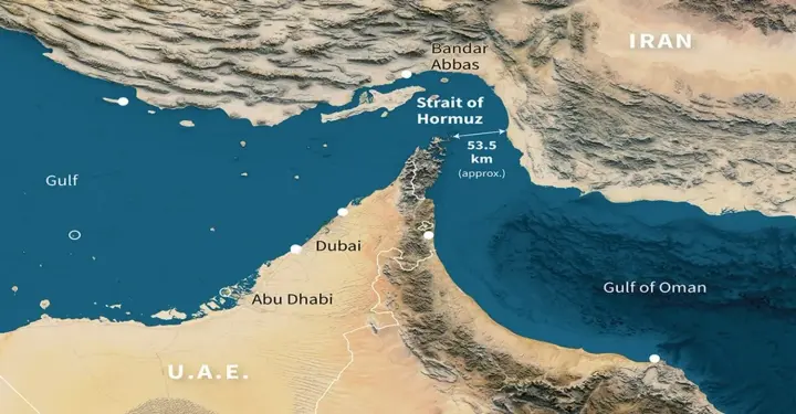 Iranian drone attacked Israel-linked vessel in Strait of Hormuz