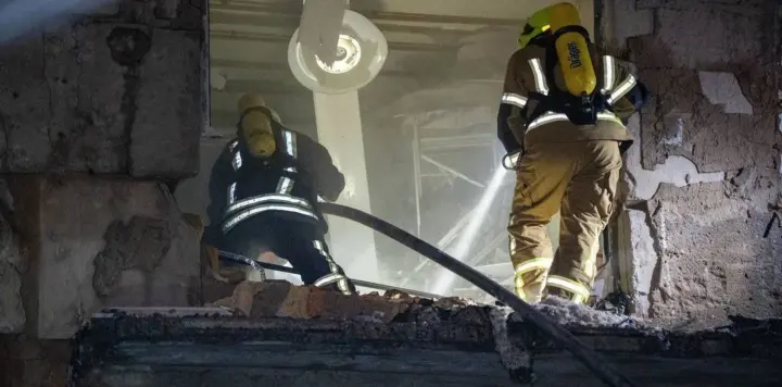 Russian night attack on Odesa on Palm Sunday, April 5 - houses damaged, people injured